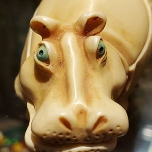 Harmony Kingdom Signed Elusive Treasure Jest- IT'S A FINE DAY (Hippo) -HK-TL9016